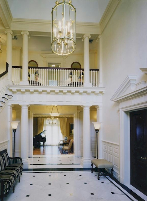 Entry Foyer — $16.9 Million Greenwich, Connecticut Mansion