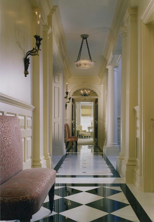Foyer Corridor — $16.9 Million Greenwich, Connecticut Mansion