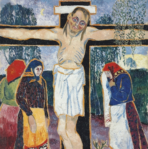 The Crucifixion by Natalia Sergeevna Goncharova