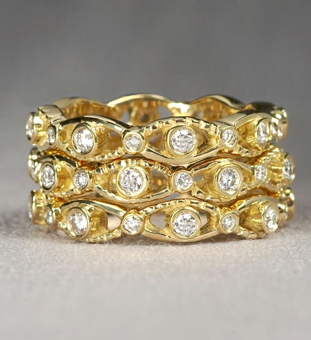 Cleopatra Stack Ring