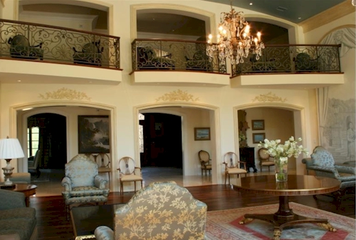 Two Story Sitting Room