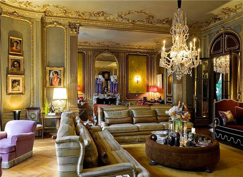 Belle Epoque Apartment in Paris, France