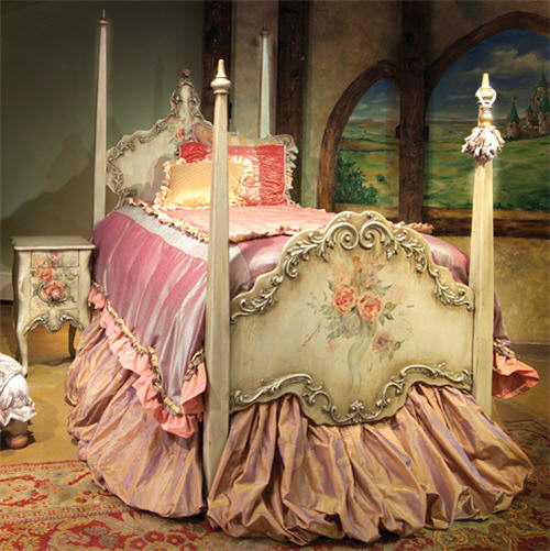 Perfect For A Princess: Guinevere’s Four-Post Bed and Bedding