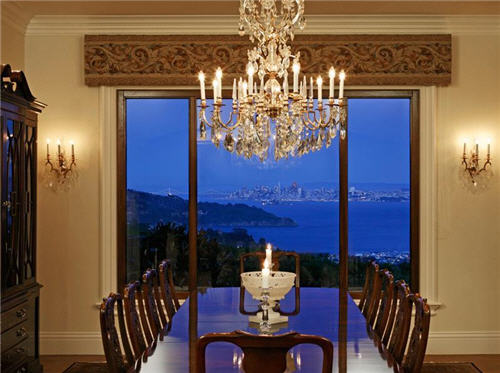 Dining Room with a view.
