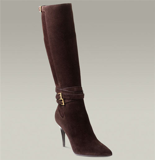 Burberry Tall Suede Boot