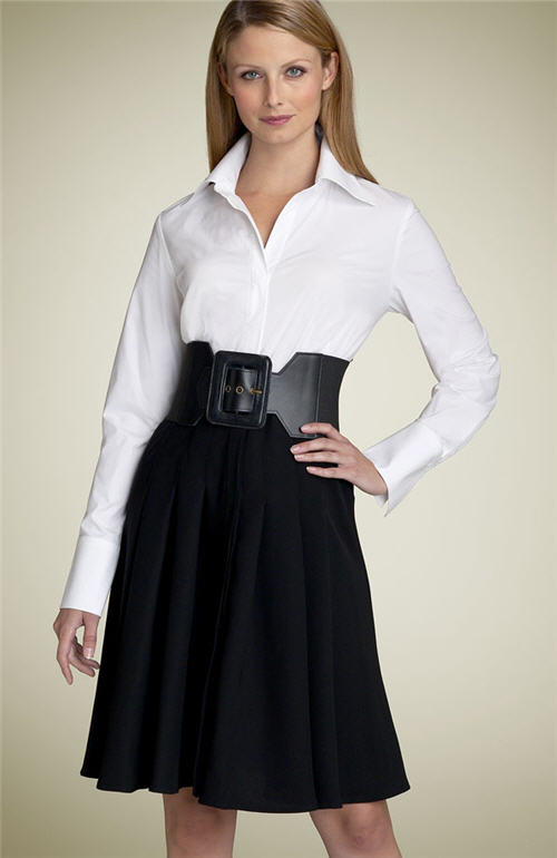 Finley ‘Story’ Belted Shirtdress