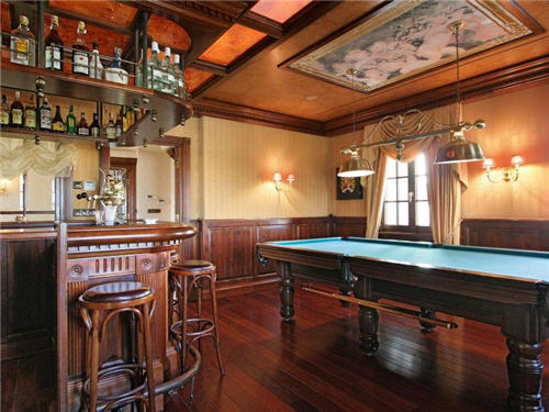 Bar and Billiard Room