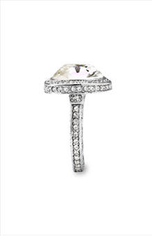 Kenneth Jay Lane Swarovski Crystal Cocktail Ring