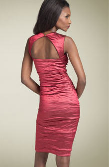 Nicole Miller Crinkle Sheath Dress