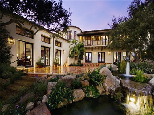 $13.2 Million European Estate in Montecito, California