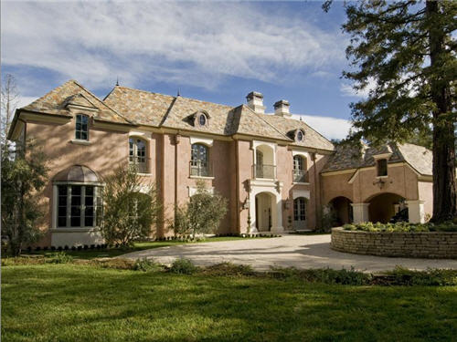 $10.5 Million French Mansion in Atherton, California