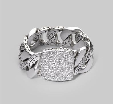 john-hardy-silver-and-white-topaz-bracelet