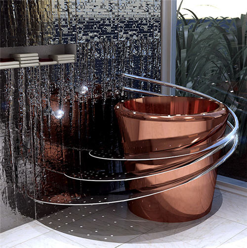 Futuristic Bathtub by Wild Terrain Designs