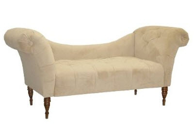 Chaise Lounge Furniture on Excess   Skyline Furniture Roslyn Double Arm Tufted Chaise Lounge