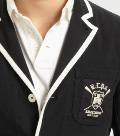 ralph lauren jersey blazer