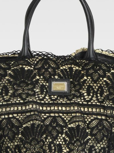 Dolce & Gabbana Lace Basket Bag 2