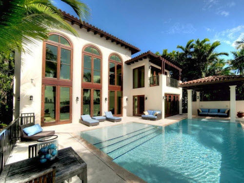 $8.2 Million Waterfront Mansion in Miami Beach Florida
