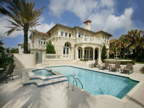 $8.4 Million Oceanfront Mediterranean Villa in Florida 9