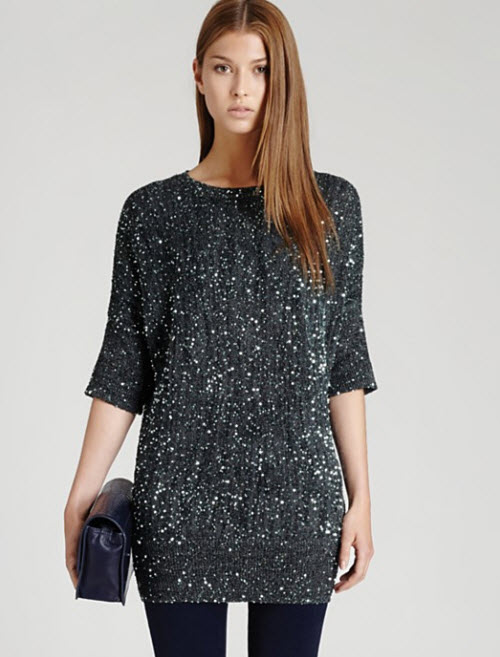 Reiss Lewes Sequin Sweater