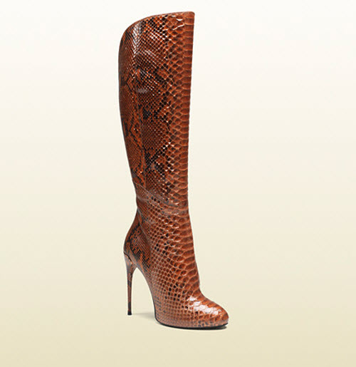 Gucci Kim Python Knee Boot 5