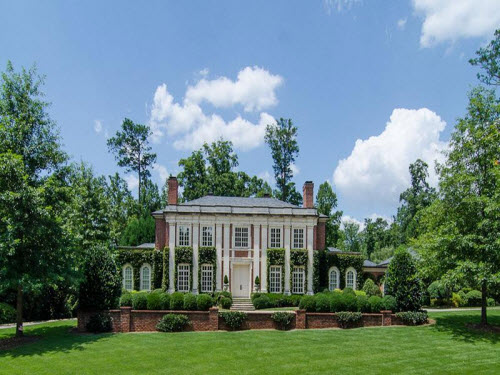 $7.5 Million Georgian Regency Mansion in Atlanta Georgia