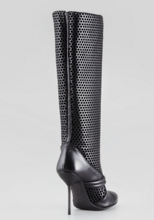 Pedro Garcia Darsy Perforated Tall Boot 3