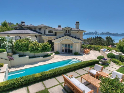 $6.4 Million Grand Estate in Tiburon California