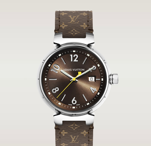 Louis Vuitton Tambour Brun Watch