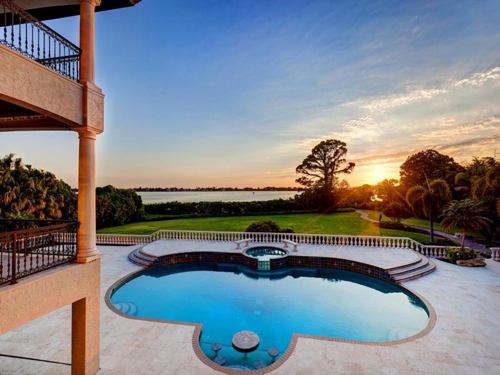 $7.9 Million Gated Waterfront Mansion in Sarasota Florida 15