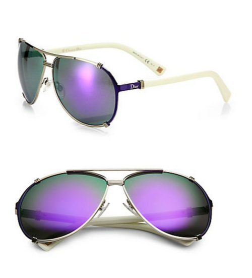 Dior Metal Aviator Sunglasses