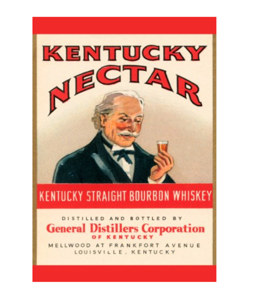 Kentucky Nectar Straight Bourbon Whiskey Canvas Print