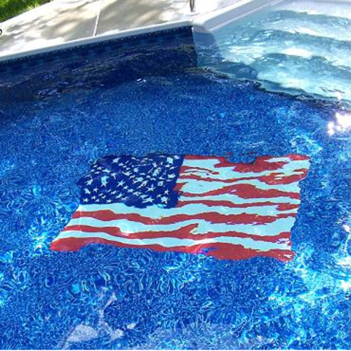 Frontgate American Flag Pool Mat 2