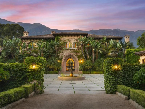 $15.9 Million Spanish Mansion in Montecito California