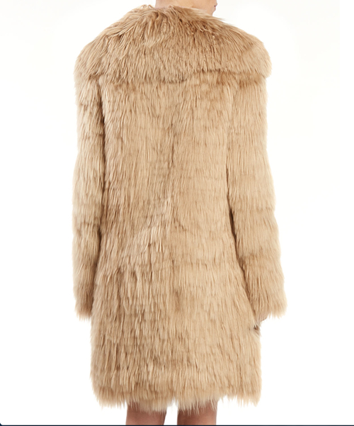Gucci Single Breasted Alpaca Fur Jacket 2