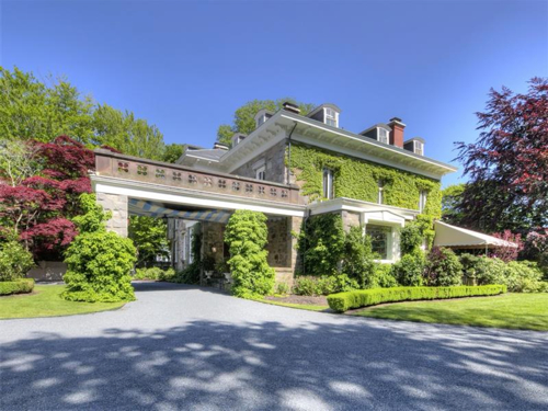 Elegantly Understated Stone Villa in Newport Rhode Island