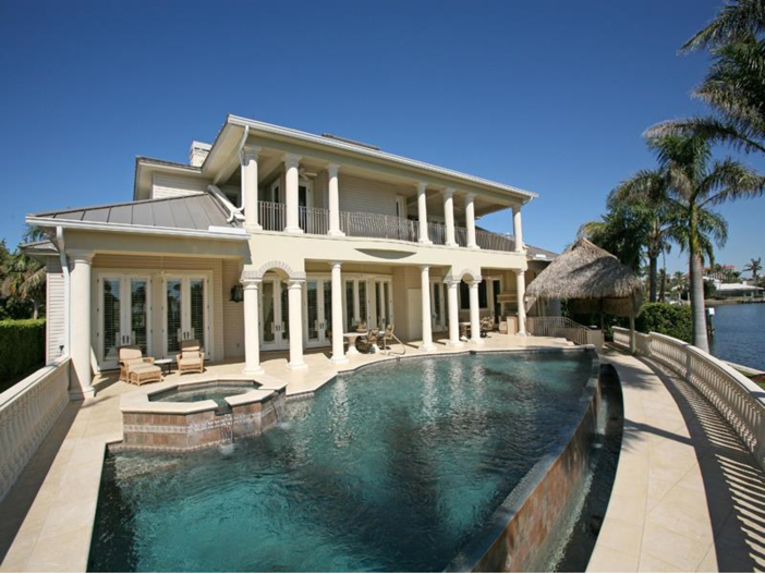 $4.6 Million Custom Waterfront Estate in Naples, Florida - Infinity Pool