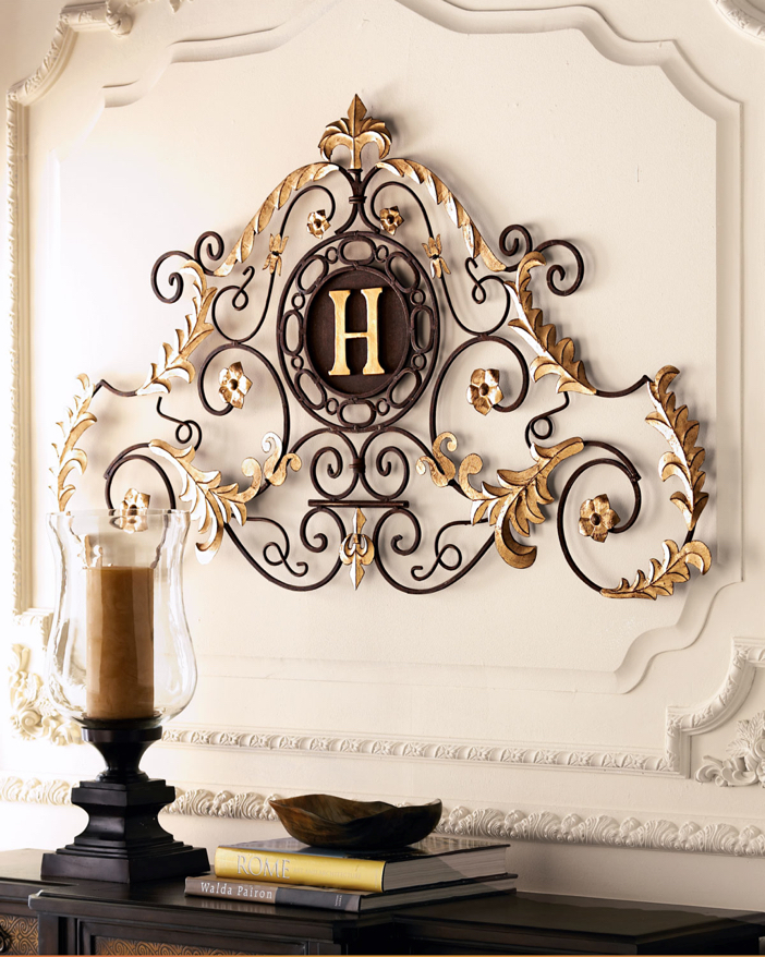 Monogrammed Palace Grill - Luxury Home Decor