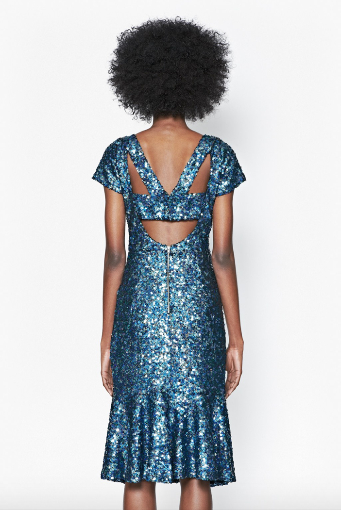 French Connection Sirius Sequined Dress 3