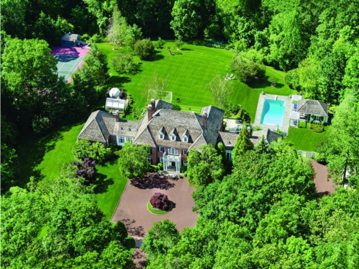 $12.4 Million Georgian Brick Mansion in Greenwich, Connecticut