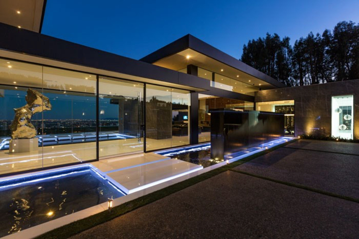 $55 Million Modern Masterpiece with Stunning Views in Los Angeles California 2
