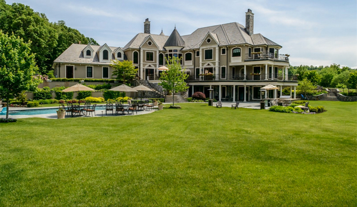 $14.5 Million Hilltop Mansion in New York 12