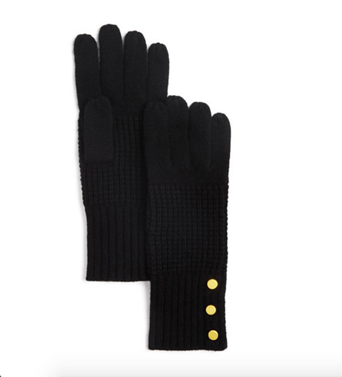 Michael Kors Waffle Stitch Slouchy Hat, Neckwarmer & Gloves 9