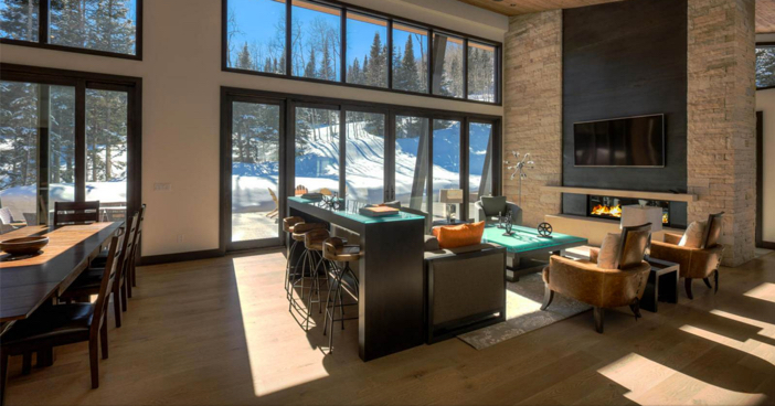 $14.4 Million Modern Mountain Ski Estate in Park City Utah 15