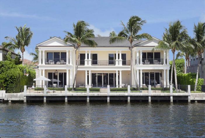 $10.9 Million Waterfront Georgian Manor in Boca Raton Florida