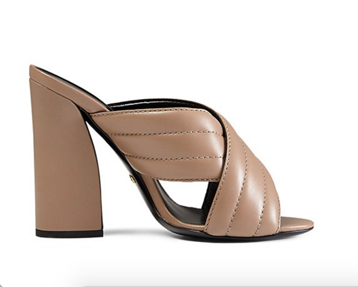 Gucci Sylvia Criss-Cross High Heel Sandals 2