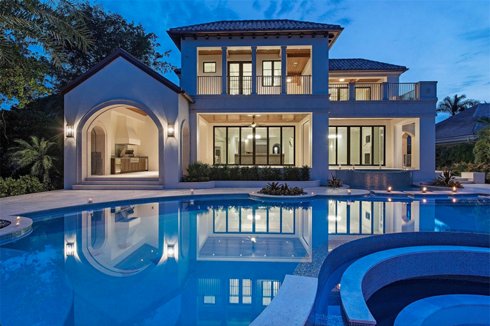 $14.5 Million Waterfront Cutlass Cove Beach Cove Estate in Naples Florida