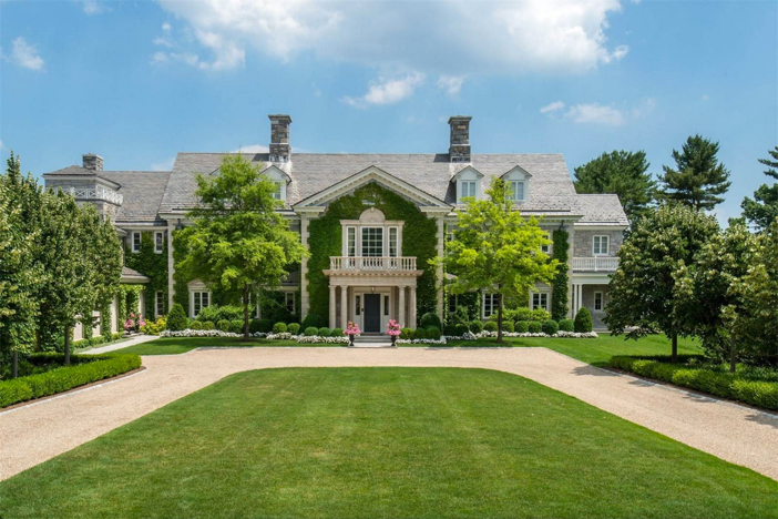 $29.5 Million Stone Georgian Mansion in Greenwich Connecticut