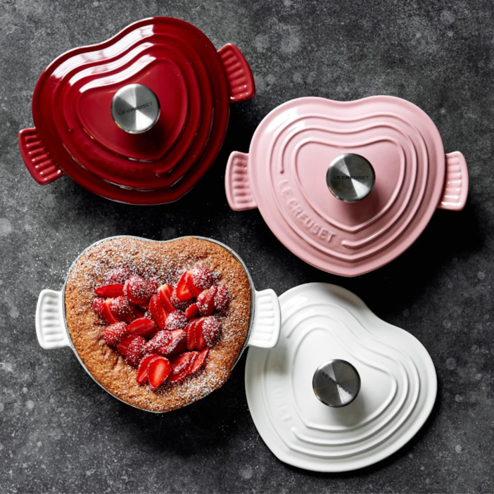 Le Creuset Cast-Iron Heart-Shaped Dutch Oven - Exotic Excess