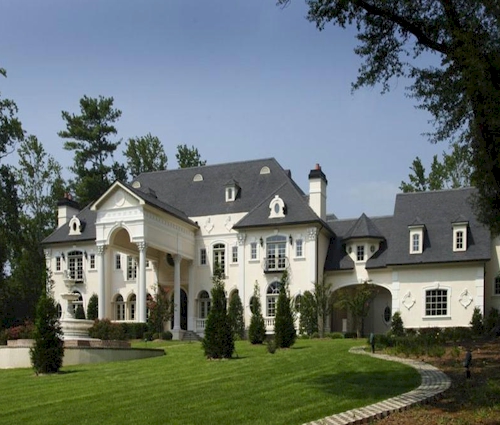 Estate of the Day: $8.4 Million Gated European Estate In Atlanta ...