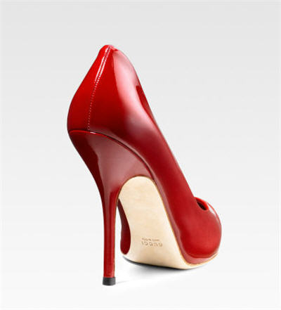 Shoe of the Day: Gucci Sofia Patent Pumps - Exotic Excess